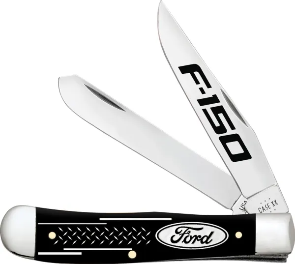 Case Cutlery Ford Trapper Black Syn CA14335