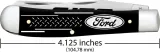 Case Cutlery Ford Trapper Black Syn CA14335