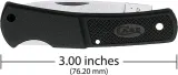 Case Caliber Lockback Drop-Point Blade Lightweight CA156