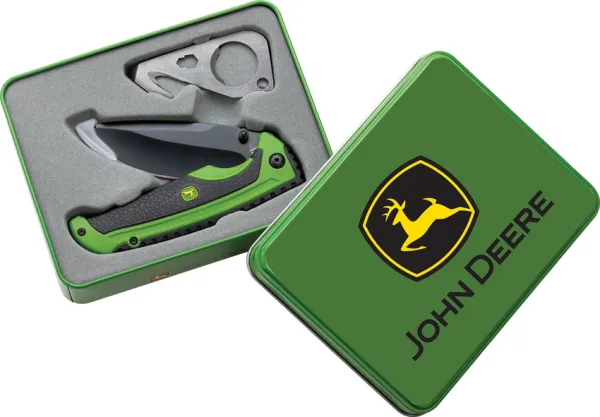 Case Cutlery John Deere TecX Gift Set CA15793