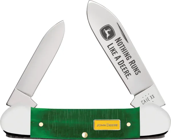 Case Cutlery John Deere Canoe Green CA15797