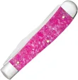 Case Cutlery Trapper Pink Crackle Kirinite CA16160 Case Cutlery Trapper Pink Crackle Kirinite CA16160