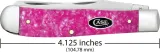 Case Cutlery Trapper Pink Crackle Kirinite CA16160 Case Cutlery Trapper Pink Crackle Kirinite CA16160