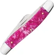 Case Cutlery Med Stockman Pink Crackle CA16161 Case Cutlery Med Stockman Pink Crackle CA16161