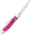 Case Cutlery Med Stockman Pink Crackle CA16161 Case Cutlery Med Stockman Pink Crackle CA16161