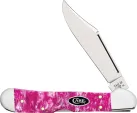 Case Cutlery Mini Copperlock Pink Crackel - CA16162