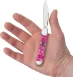 Case Cutlery Mini Copperlock Pink Crackel CA16162 Case Cutlery Mini Copperlock Pink Crackel CA16162