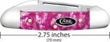 Case Cutlery Baby Butterbean Pink Crackle CA16164 Case Cutlery Baby Butterbean Pink Crackle CA16164