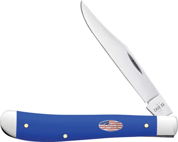 Case Cutlery Slimline Trapper Royal Blue CA16403