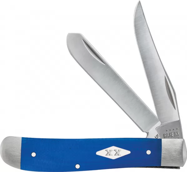 Case Cutlery Mini Trapper Blue G10 CA16751