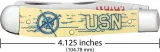 Case Cutlery U.S. Navy Trapper Yellow CA17728