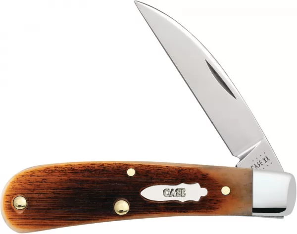 Case SwayBack Amber Sawcut CA17894