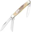 Case Small Stockman Stag Handle 5333 SS 2 5/8