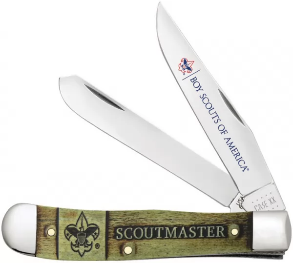 Case BSA Scoutmaster Trapper CA18055
