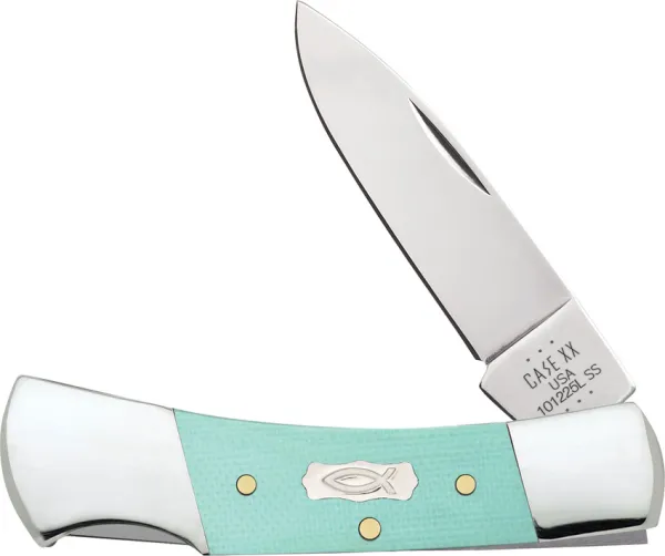 Case Cutlery Lockback Seafoam Green CA18106