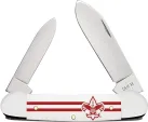 Case Cutlery Scouting America Canoe White - CA18140
