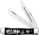 Case Cutlery Scouting America Trapper Black - CA18145