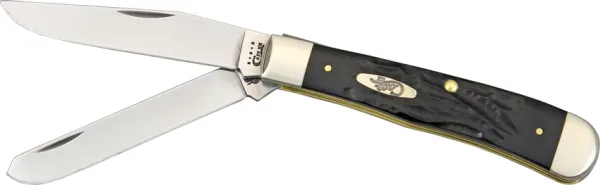 Case Trapper 6254SS Rough Black Design 4 1-8 Inch CA18221