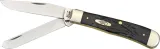 Case Trapper 6254SS Rough Black Design 4 1/8 Inch