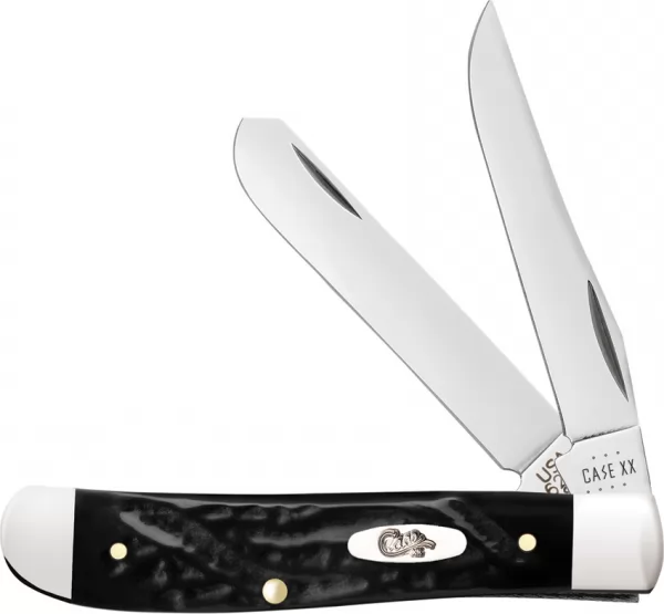 Case Cutlery Mini Trapper Black Synthetic CA18237