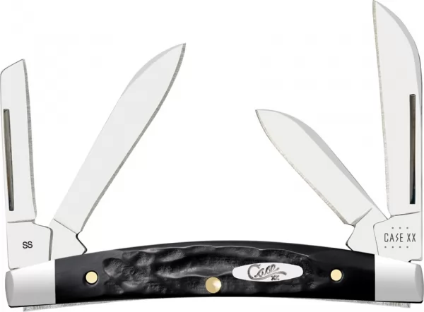 Case Cutlery Small Congress Rough Black CA18238