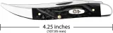 Case Cutlery Toothpick Rough BlackSynthetic CA18242