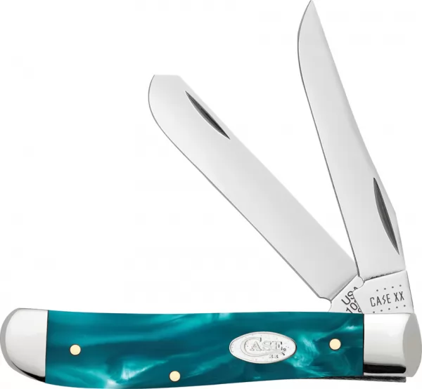 Case Mini Trapper Aqua Kirinite CA18587