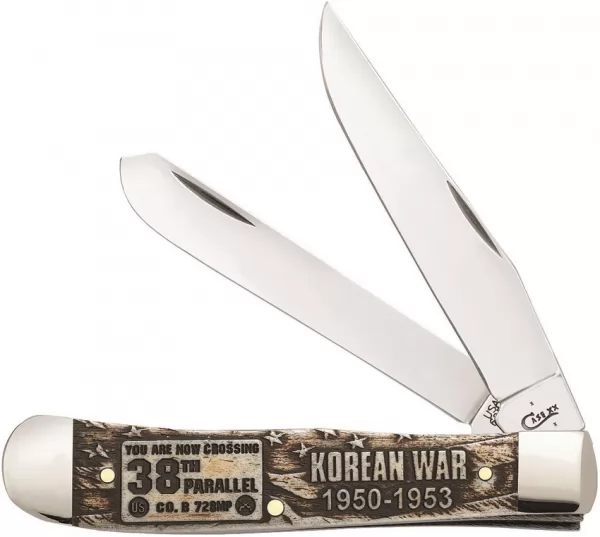 Case Cutlery War Series Trapper Korean War CA22031