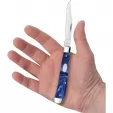 Case Cutlery Slimline Trapper Blue Pearl CA23445
