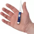 Case Cutlery Peanut Blue Pearl Kirinite CA23446