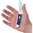 Case Cutlery Canoe Blue Pearl Kirinite CA23447