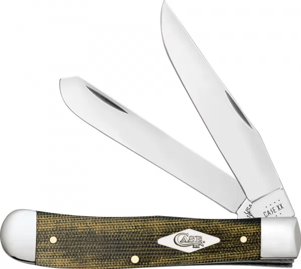 Case Cutlery Trapper Black-Green-Natural CA23470