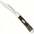 Case Cutlery Copperlock Blk-Green Micarta CA23475