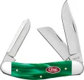 Case Cutlery Sowbelly Green Pearl Kirinite - CA24411