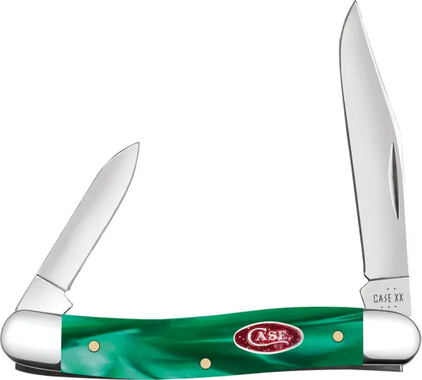 Case Cutlery Green Pearl Kirinite®  Smooth CA24412