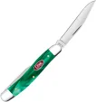 Case Cutlery Green Pearl Kirinite®  Smooth CA24412