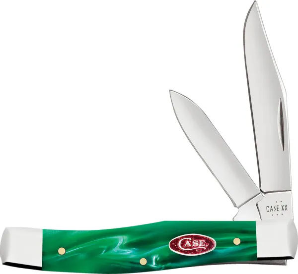 Case Cutlery Texas Jack Green Pearl Kirini CA24413