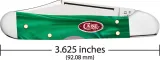 Case Cutlery Mini Copperlock Green Pearl CA24416