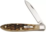 Case Cutlery Teardrop Jack Amber Bone - CA246