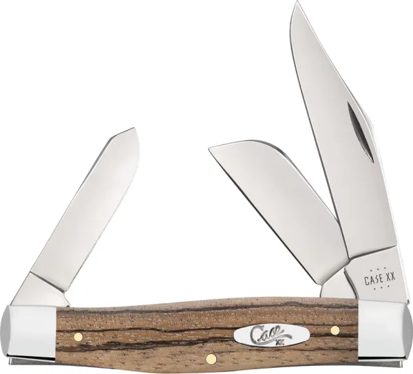 Case Cutlery Large Stockman Zebra Wood CA25145