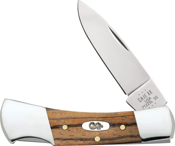 Case Lockback Zebra Wood CA25147