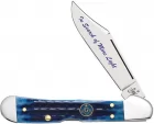 Case Cutlery Masonic Mini Copperlock Blue - CA25531