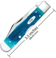 Case Cutlery Cheetah Cub Caribbean Blue CA25578 Case Cutlery Cheetah Cub Caribbean Blue CA25578