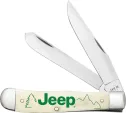 Case Cutlery Jeep Trapper Natural Bone - CA27013