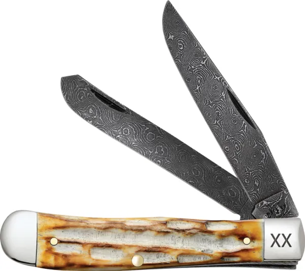 Case Cutlery Trapper Burnt Bone CA27230 Case Cutlery Trapper Burnt Bone CA27230
