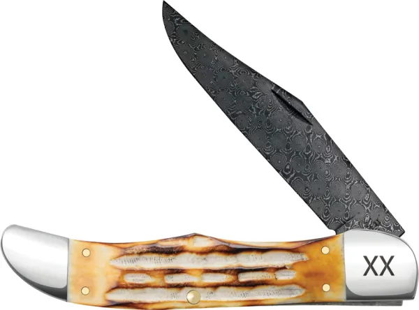 Case Cutlery Folding Hunter Burnt Bone CA27237