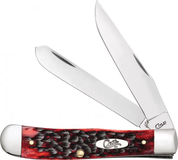 Case Cutlery Trapper Crimson Peach Seed CA27380