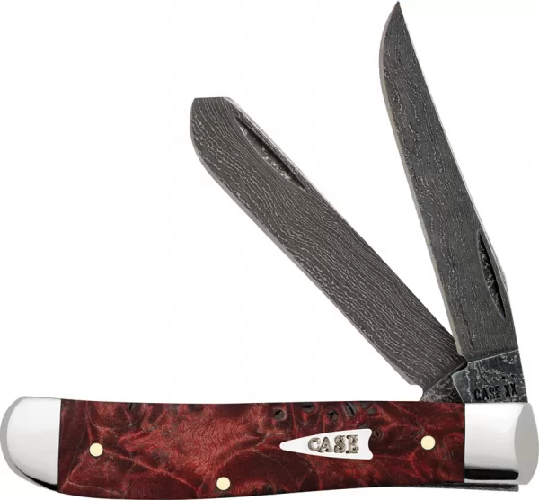 Case Mini Trapper Damascus Maple CA27814