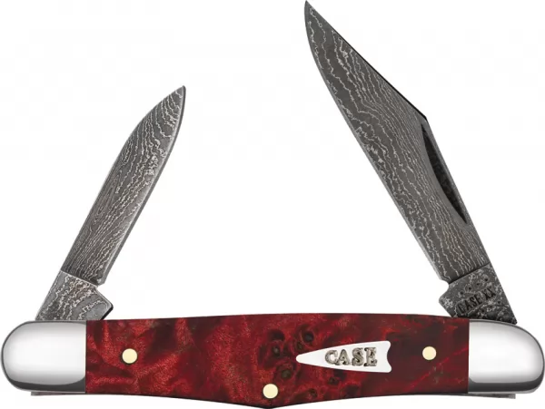 Case Half Whittler Damascus Maple CA27815