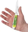 Case Cutlery Trapper Green Apple Bone CA27860